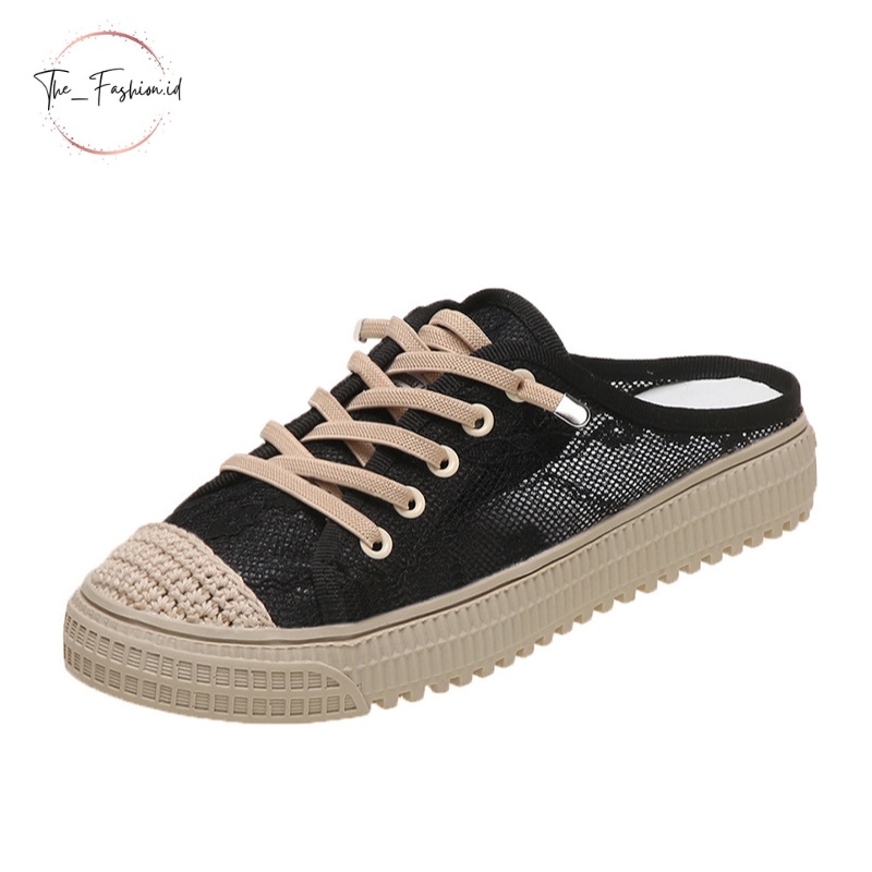 COD the_fashion.id Y625 Sepatu Sneakers Selop Sepatu Wanita Import