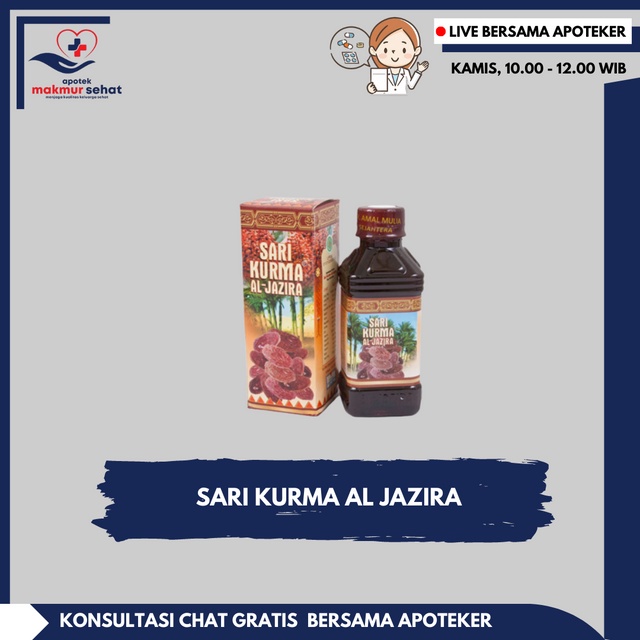 

Sari Kurma Al-Jazira 360 gram