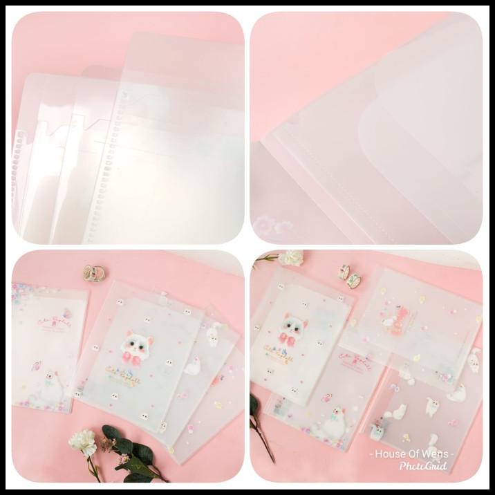 

TERBARU CUTE RAGDOLL CAT 6 POCKETS FILE FOLDER A4 - TEMPAT FILE LUCU !!