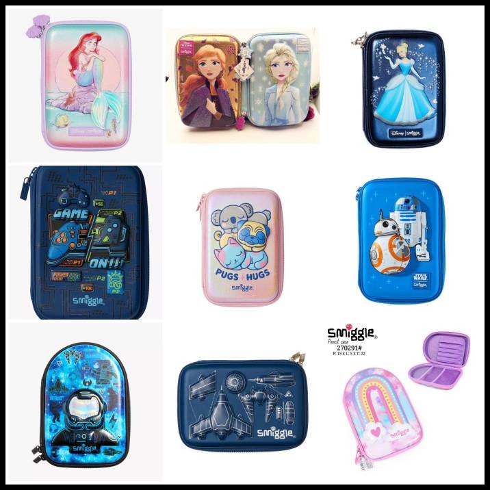 

TERMURAH SMIGGLE PENCIL CASE RAINBOW, ARIEL, FROZEN, STARWARS, CINDERLELLA/KADO !!!!!!!