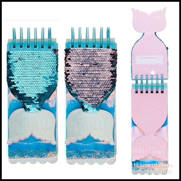 

TERBARU SMIGGLE MERMAID TAIL NOTEBOOK SEQUINS REVERSIBLE !!