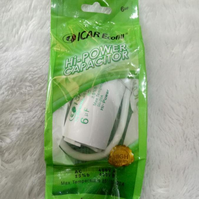 Produk Unggulan] KAPASITOR 6 UF 450V AC ICAR