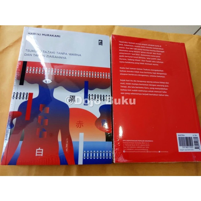 

NEW Tsukuru Tazaki Tanpa Warna Dan Tahun Ziarahnya by Haruki Murakami