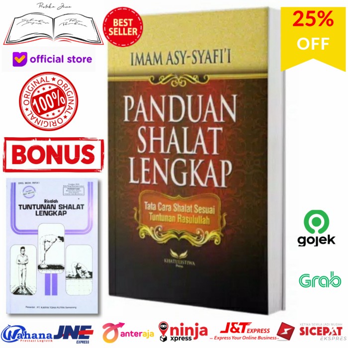 

sale Buku Panduan Shalat Lengkap Tata Cara Sholat Sesuai Tuntunan Rasul Termurah