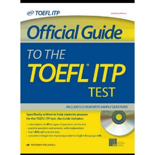 

NEW Official guide to the toefl itp test