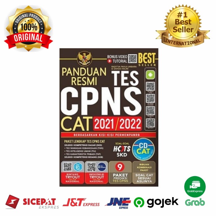 

NEW Buku Cpns : Panduan Resmi Seleksi Tes Cpns Cat 2021-2022 (Original)