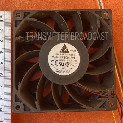 """] Kipas merk Delta DC 48V 0.26A ukuran 9X9