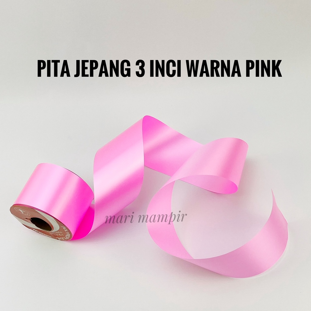 

PITA JEPANG / KADO 3 INCI 7 CM WARNA PINK