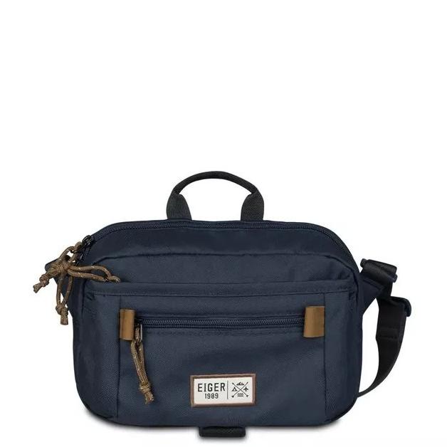Tas Selempang Eiger 910005879 Portege Landscape 2.0 Pouch - Navy - Langsung Kirim