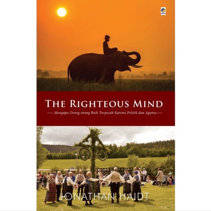 

NEW The Righteous Mind By Jonathan Haidt