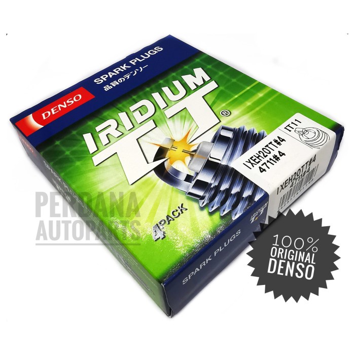 Busi Toyota Agya 1.2 / Calya 1.2 Asli Denso Iridium Tt Japan Kode Hm311