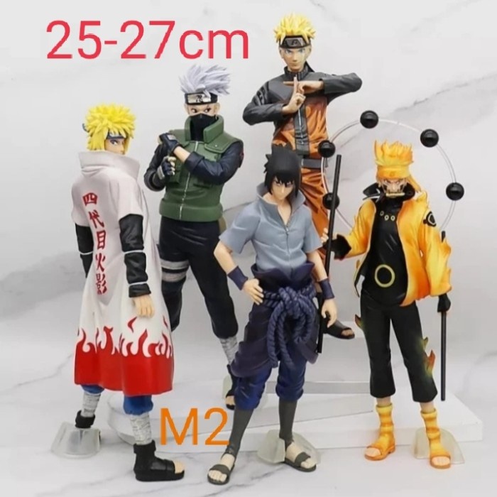 ACTION FIGURE NARUTO MINATO SASUKE KAKASHI BIG SIZE