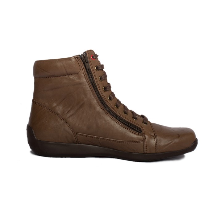 GINO MARIANI ELARIO 10 DARK BROWN SEPATU BOOTS PRIA ORIGINAL