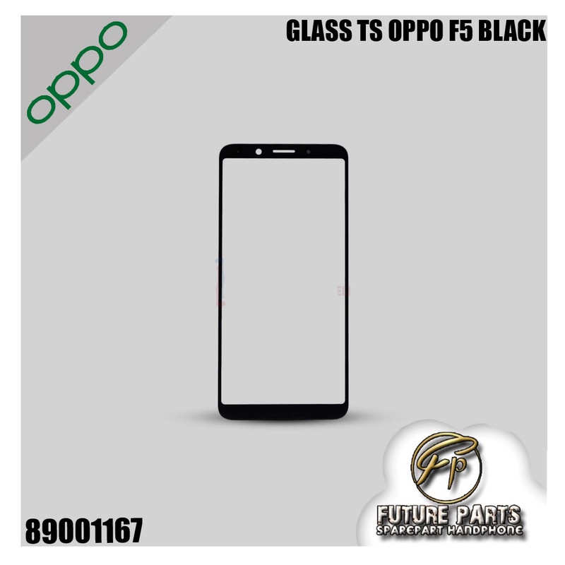 GLASS TS OPPO F5 BLACK