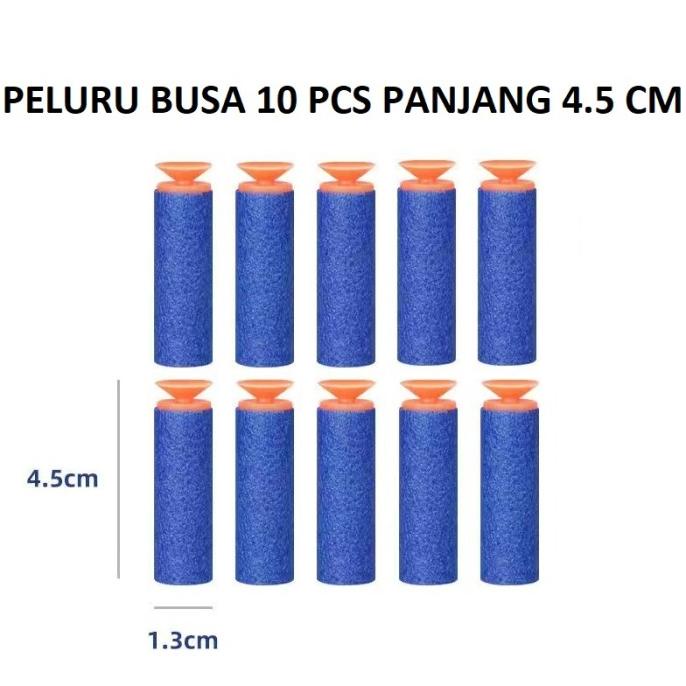 Gratis Ongkir Refill Peluru Busa Pistol Nerfs Softgun - Peluru Pistol SoftBullet Gun Limited Edition