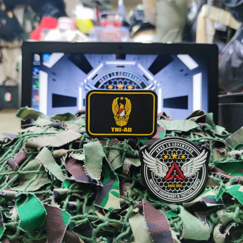 Patch Rubber Logo Karet EKAPAKSI TNI AD