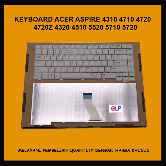 Keyboard Laptop Acer Aspire 4310 4230 4320 4330 4315 4620 4710 4720 Grey