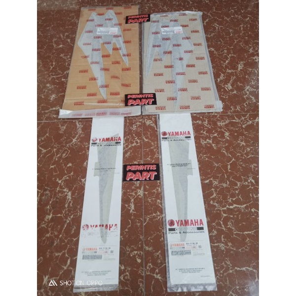 striping stiker lis list rx king 2002 gold original