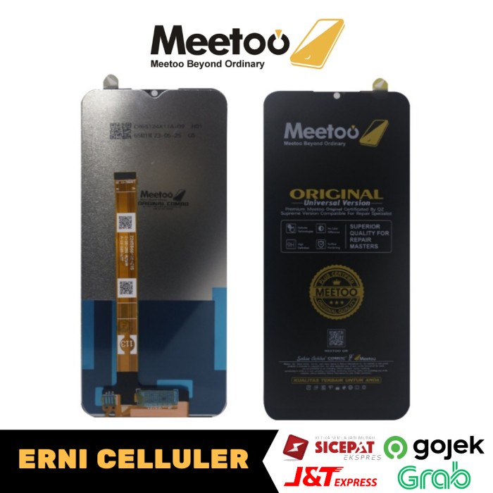 LCD TOUCHSCREEN OPPO A16 REALME C25 NARZO 50A ORI CROWN SUPER MEETOO