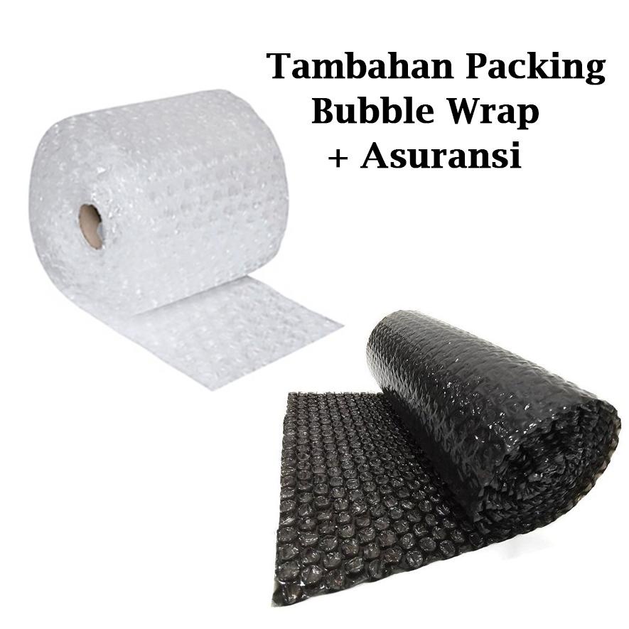 

Tambahan Packing Bubble Wrap + Asuransi Pengiriman untuk Produk Pecah Belah