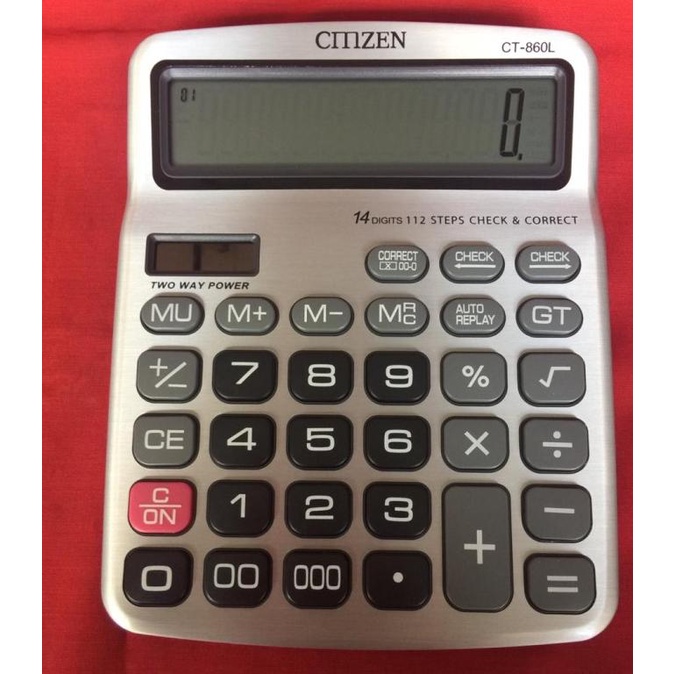 

:::::::] Kalkulator CMZEN CT-860 L (14 digit)