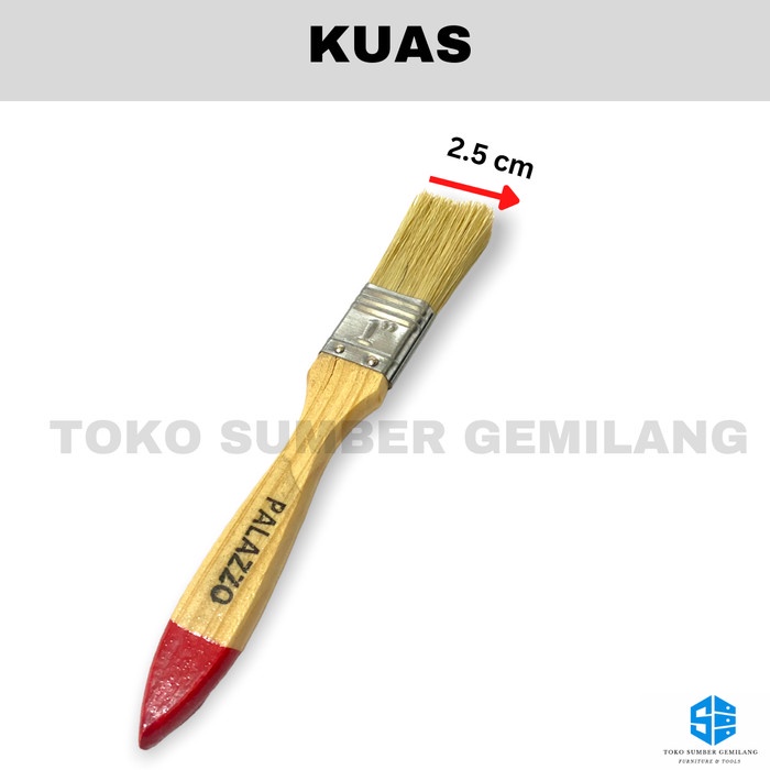 

Kuas Cat / Kuas Cat 1 Inch / Kuas Cat Tembok / Kuas