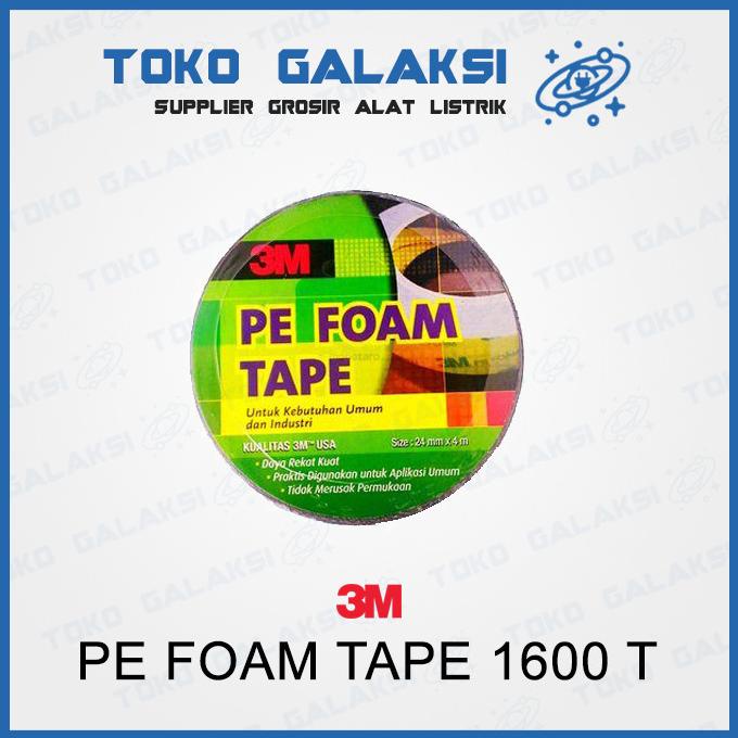 

best produk] 3M Isolasi Dobel PE Foam Double Tape 1600T 24x4