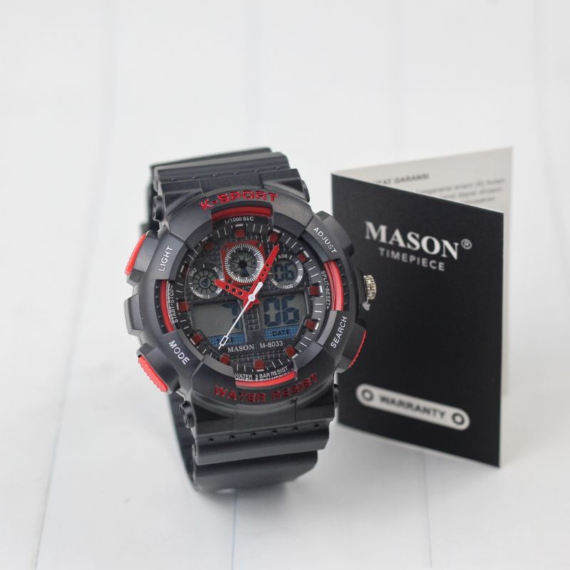 jam tangan cowok digital original tahan air