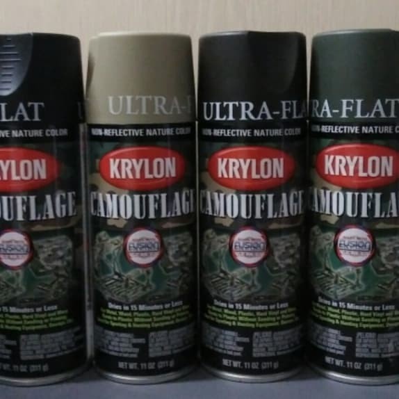 Promo Cat Semprot Warna Kamuflase Militer Krylon / Camouflage Spray Paint