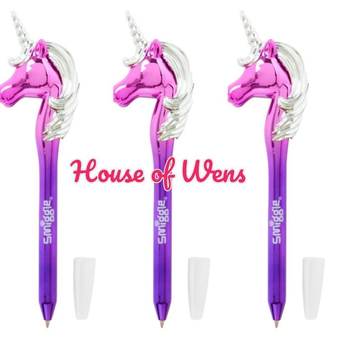 

Best Seller Smiggle Glam Unicorn Pen Original - Pulpen Smiggle Original Pengiriman Cepat