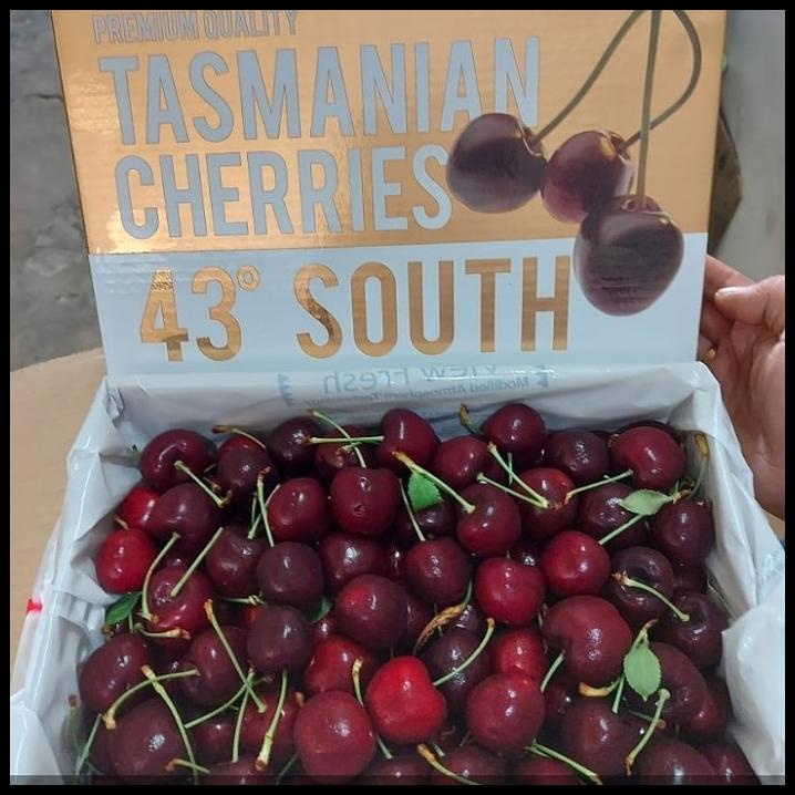 

GRATIS ONGKIR BUAH CHERRY TASMANIAN FRESH 2 KG/ KADO / CHERRY FRESH MANIS/ KADO !!