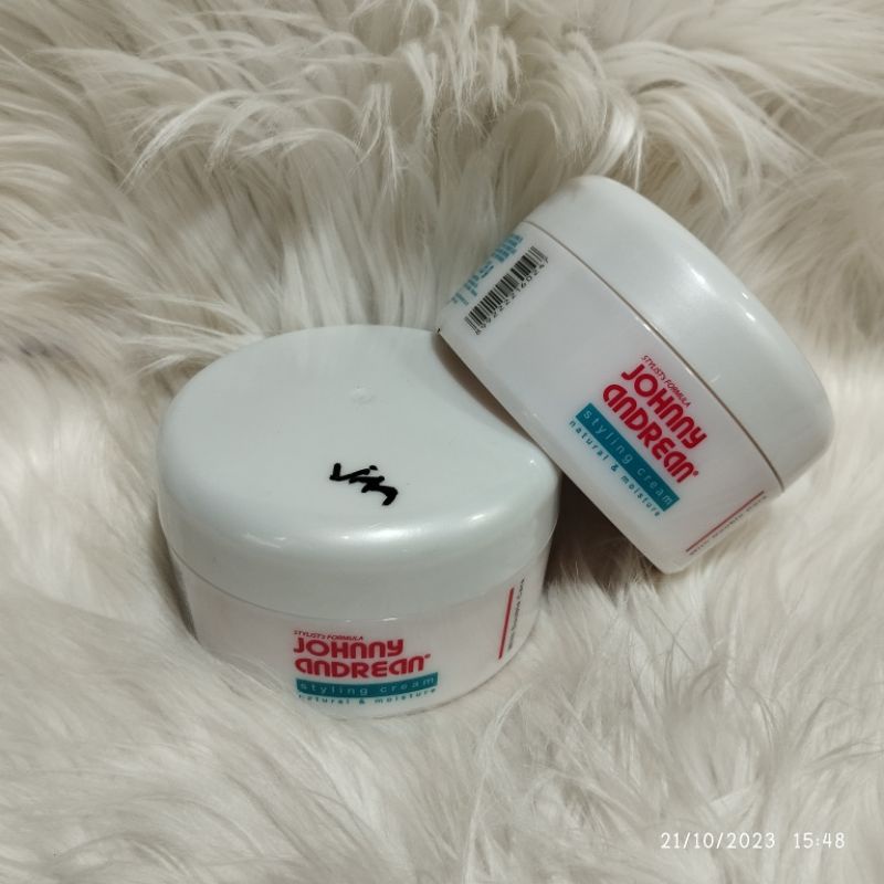 Johnny Andrean Styling Cream with Double Care | Minyak Rambut | Penata Rambut