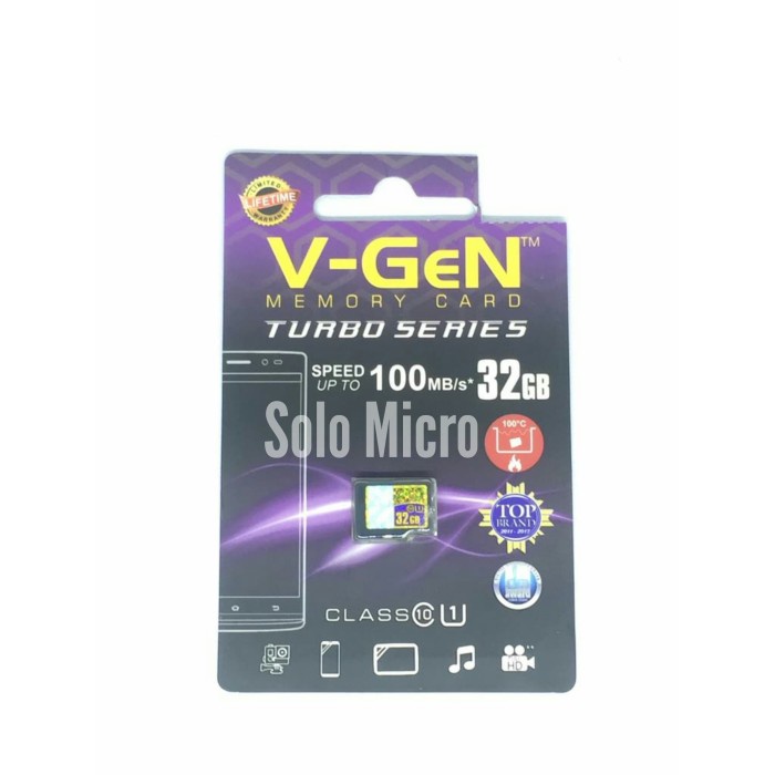 mmc vgen 32gb class10 ( mmc / mikro sd / memori mikro sd ) vgen