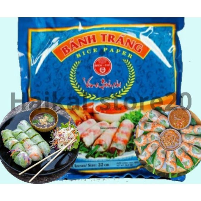 

(0_0) Rice Paper Banh Trang 22 CM kulit lumpia Original Vietnam ("_")