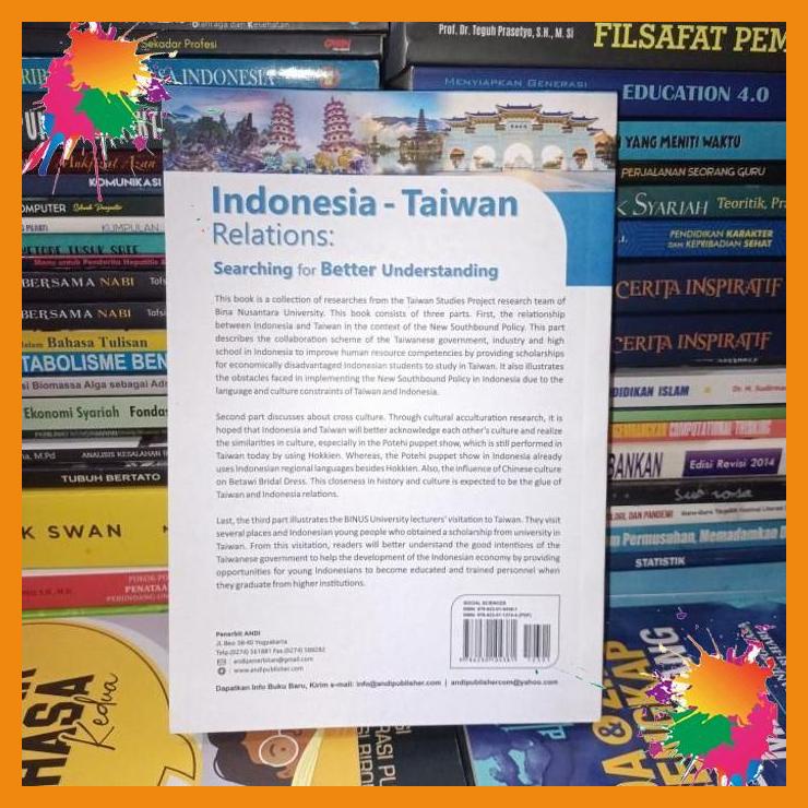 

original buku indonesia -taiwan relations: searching for better [fany]