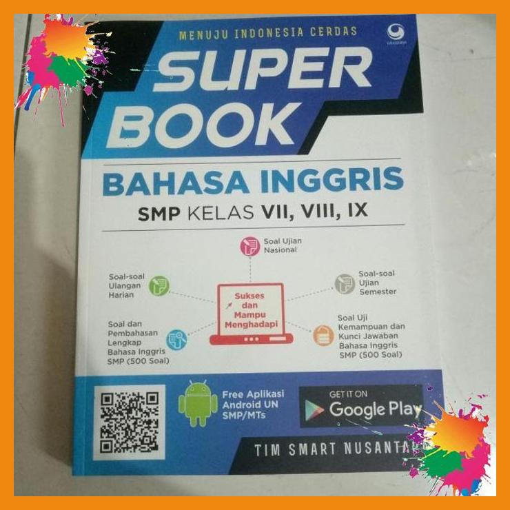 

super book bahasa inggris smp kelas vii, viii, ix [fany]