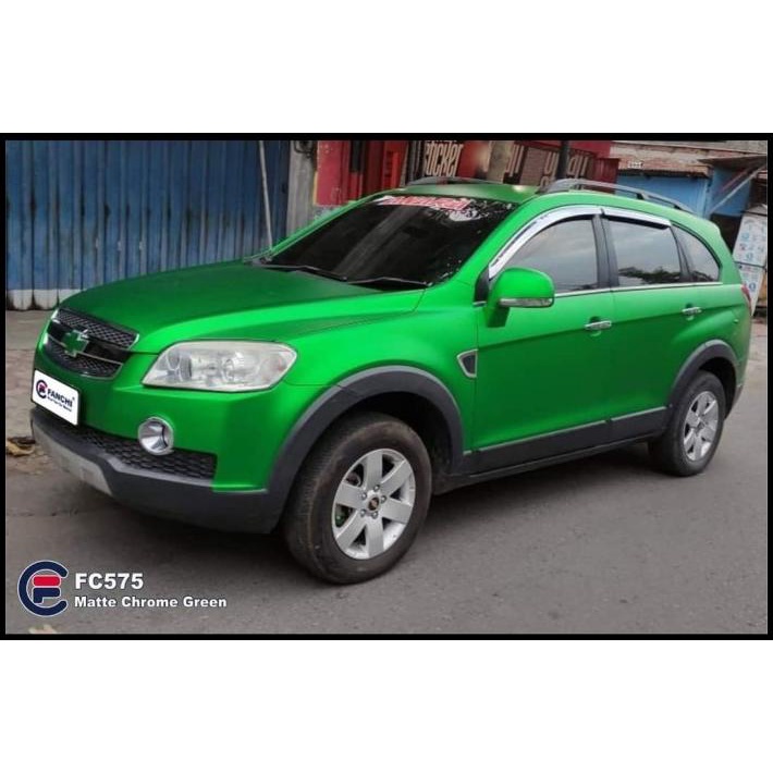 

TERMURAH ROLL STICKER FANCHI FC575 MATTE CHROME GREEN 50CM 9M ROLL !