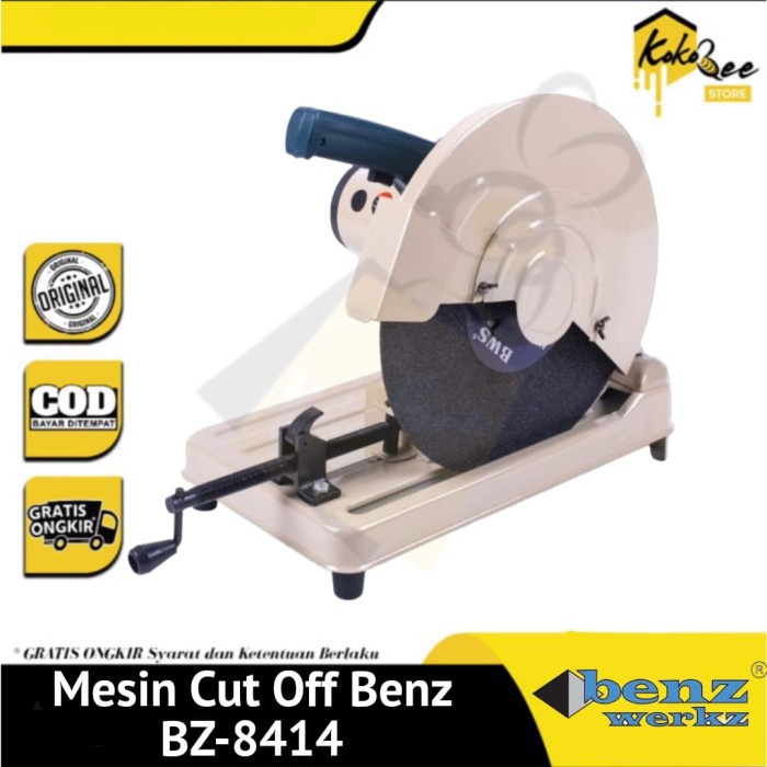 Promo Mesin Potong Besi 14 Inch / Cut Off 14 Inch Benz / Gerinda Duduk Besi Terbaru