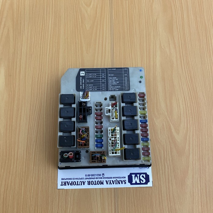 Fuse box bok sekring sikring fuse box sikring nissan grand livina terbaik