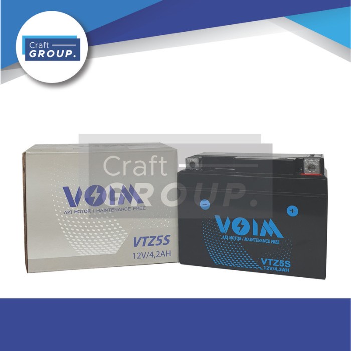 Aki Motor Yamaha Gear 125 Voim VTZ5S MURMER