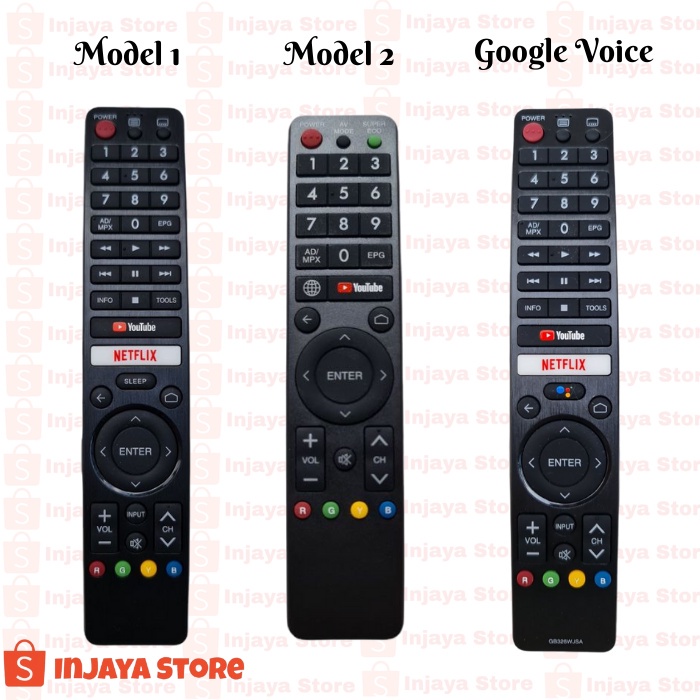 Remote Tv Sharp Android Tv 4K