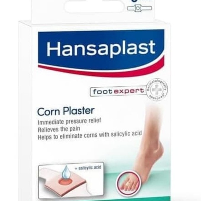 Promo Hansaplast Corn Foot Plester Kulit Kaki Kapalan Kutil Mata Ikan Singap