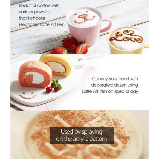 

Pen Ukir Elektrik Untuk Dekorasi Kue / Kopi / Latte Art