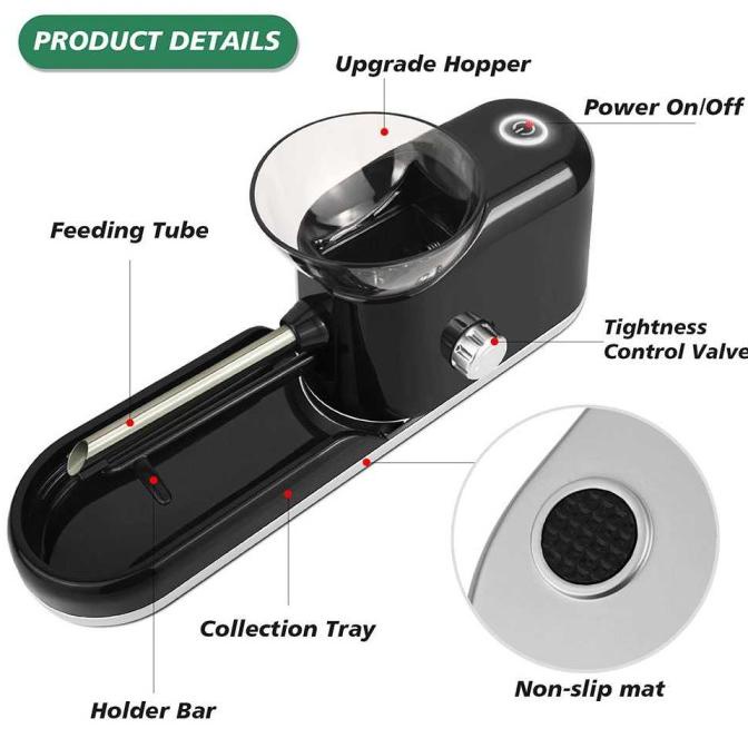 

PROMO !!! Mesin Elektrik Ukuran 6,5mm H8-Black Jouge (import) BLACK