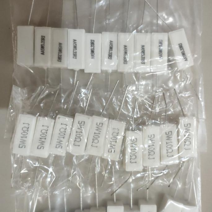 Terbaru resistor 5watt 0.22ohm 0.33ohm 0.47ohm 0.5ohm Murah