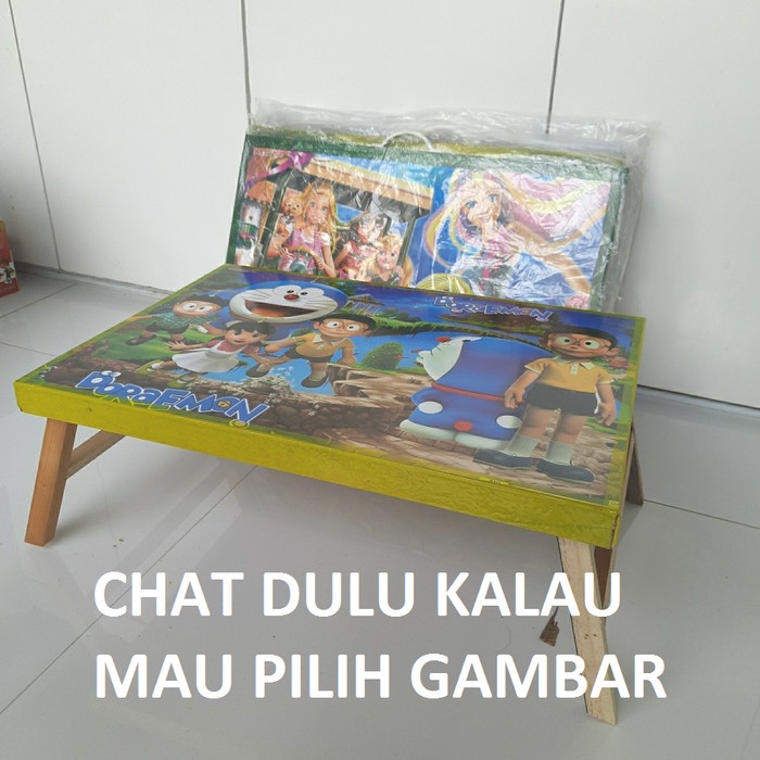 

Meja Belajar Lipat Kayu Anak Lucu Kartun Meja Laptop