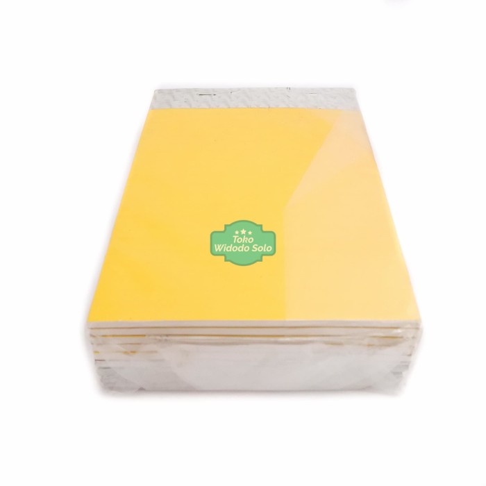 

Notes Garis Wd Sampul Hologram Kuning 50 Lembar 1 Pack Isi 10 Buah