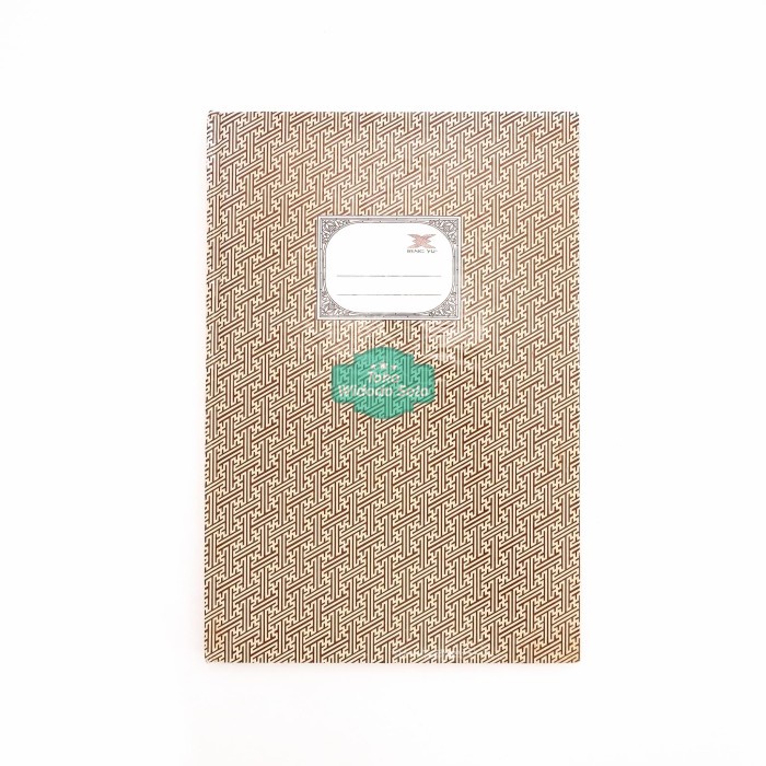 

Buku Kas Folio Beng Yu Kas Folio 2K Keuangan 2 Kolom F4