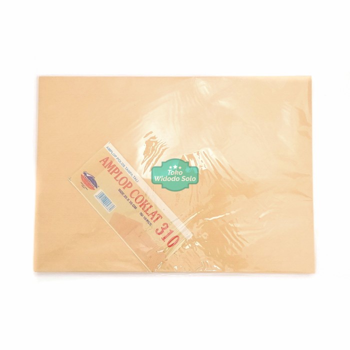 

Amplop Coklat 310 Polos Tanpa Tali Character Folio Envelope Grosir