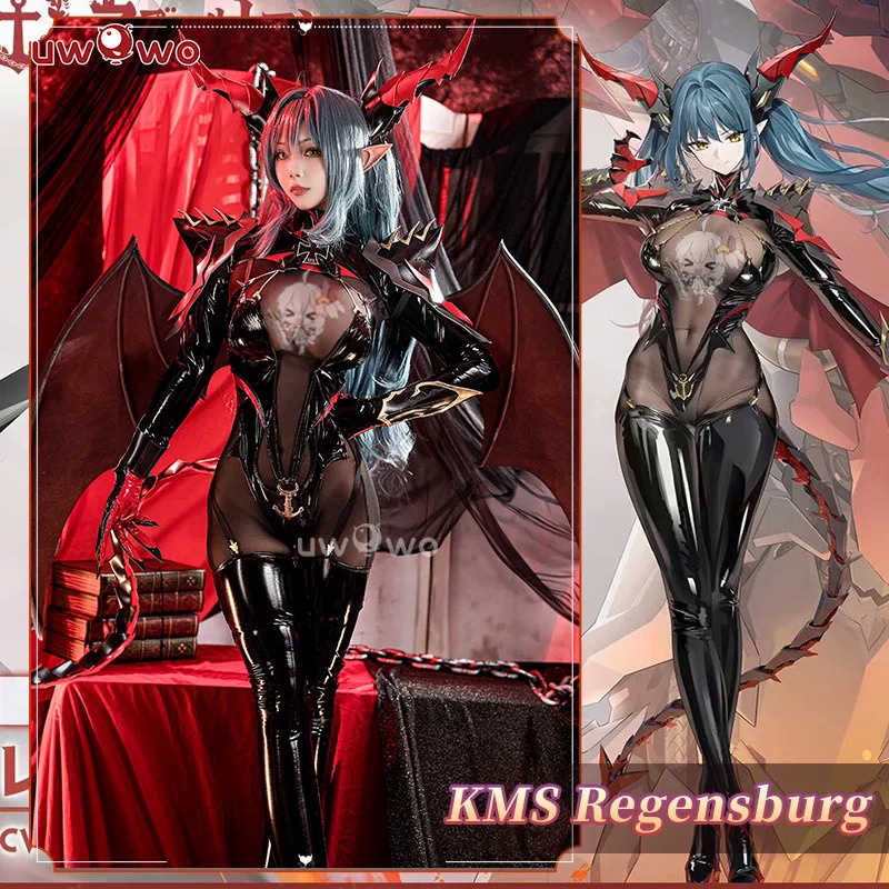 Azur Lane KMS Hindenburg Ironn Bloodd Sheer BlackK Sheer 18  Cosplay Costume